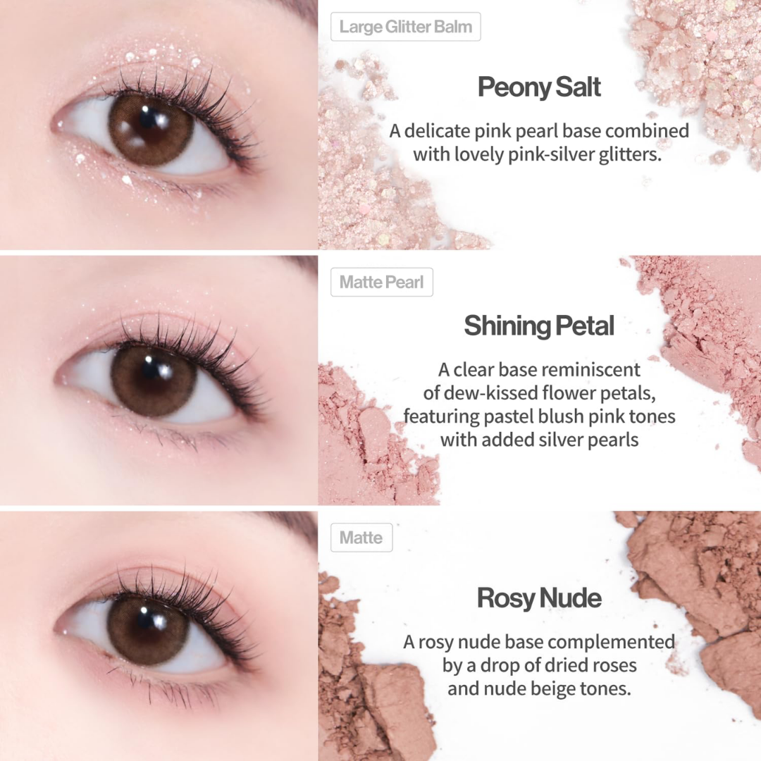 UNLEASHIA Glitterpedia Eye Palette (6 Colours]