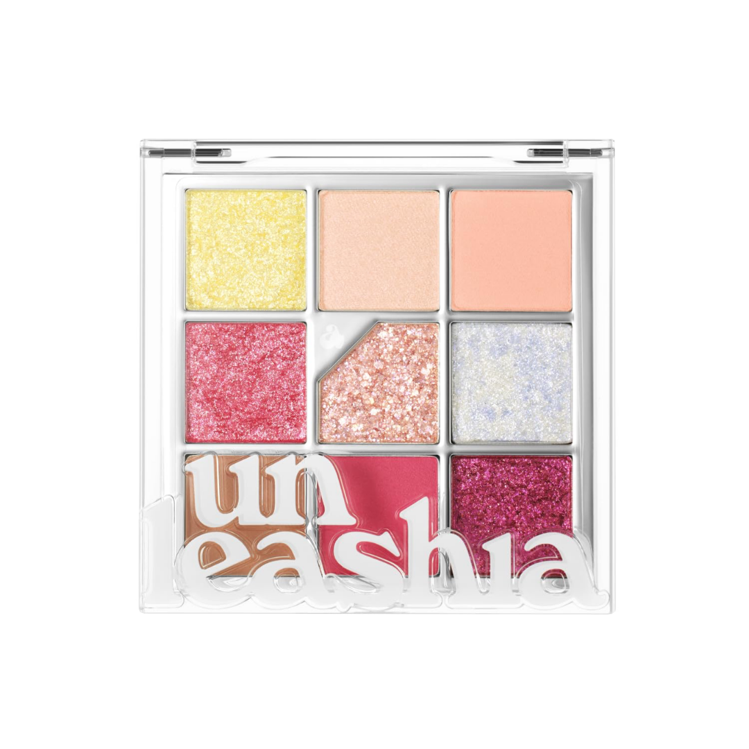 UNLEASHIA Glitterpedia Eye Palette (6 Colours]