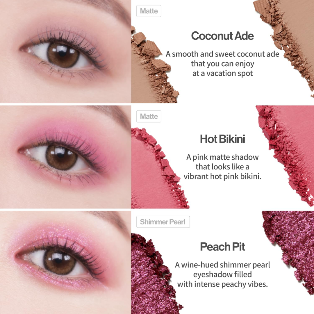 UNLEASHIA Glitterpedia Eye Palette (6 Colours]