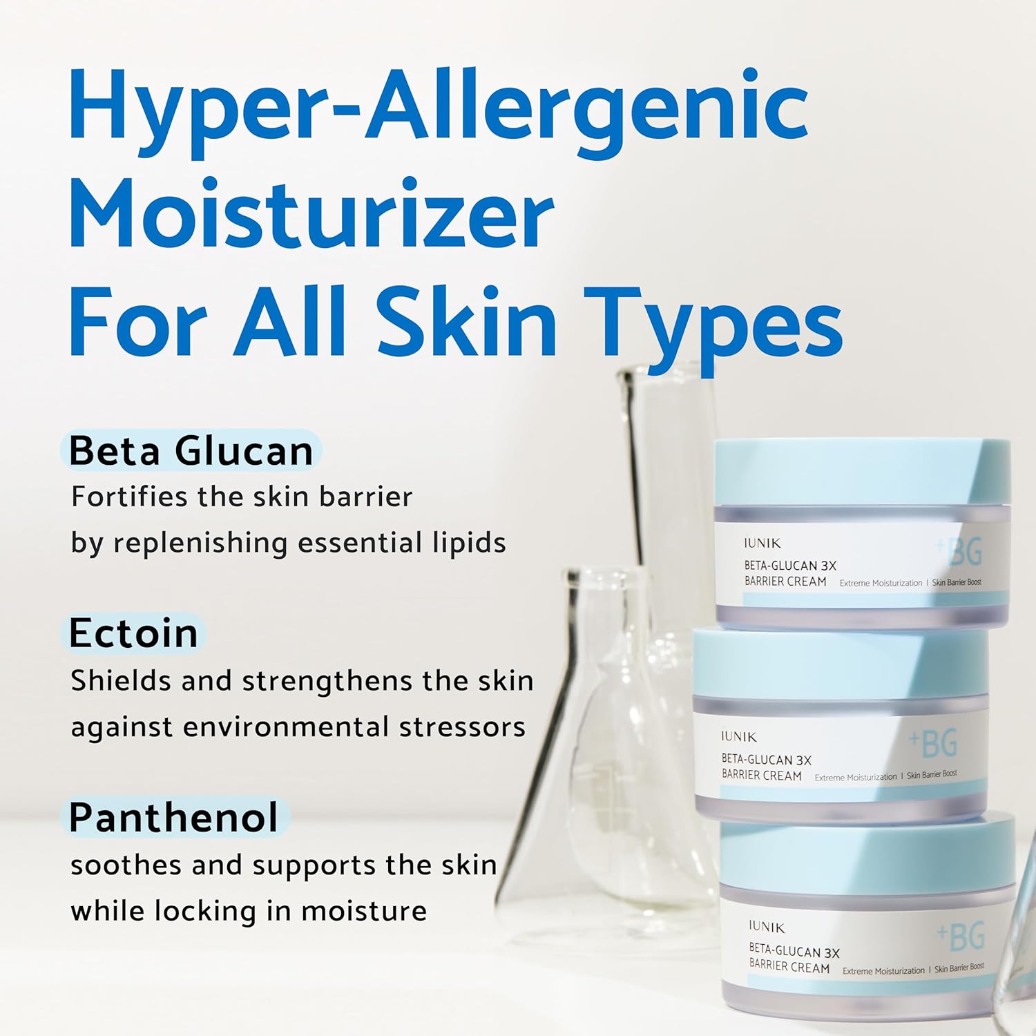 IUNIK Beta Glucan 3X Barrier Cream