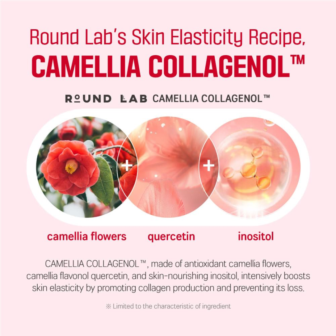 ROUND LAB Camellia Deep Collagen Firming Gel Mask