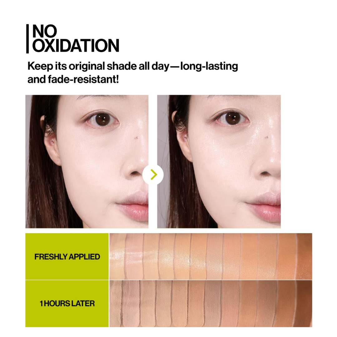 UNLEASHIA Satin Wear Healthy-Green Cushion Re-Feel Refill Only (21 shades)