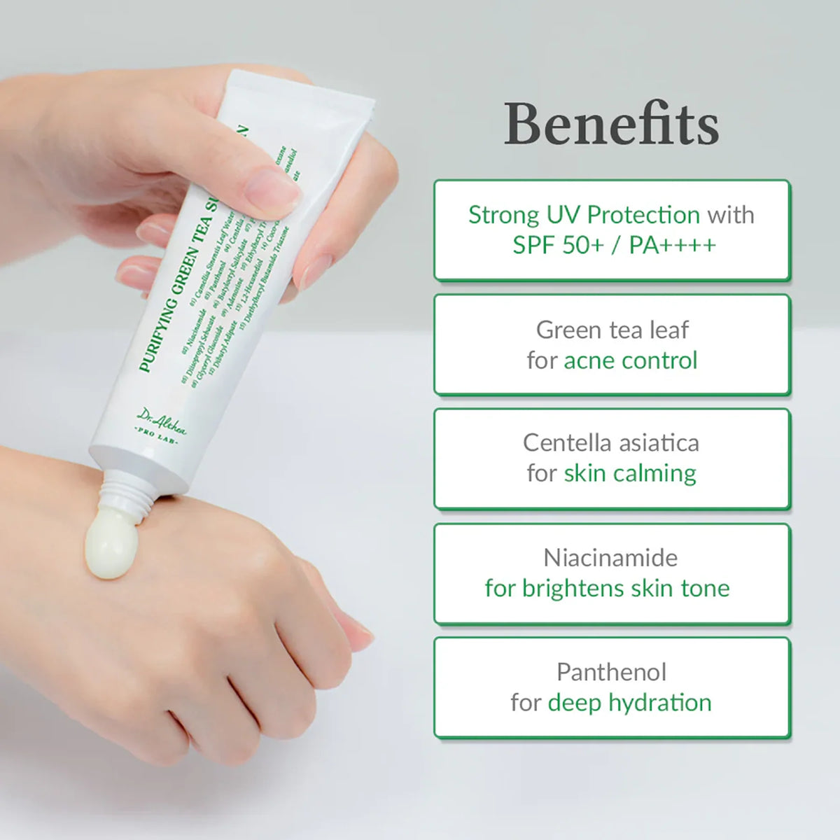 DR.ALTHEA Purifying Green Tea Sunscreen