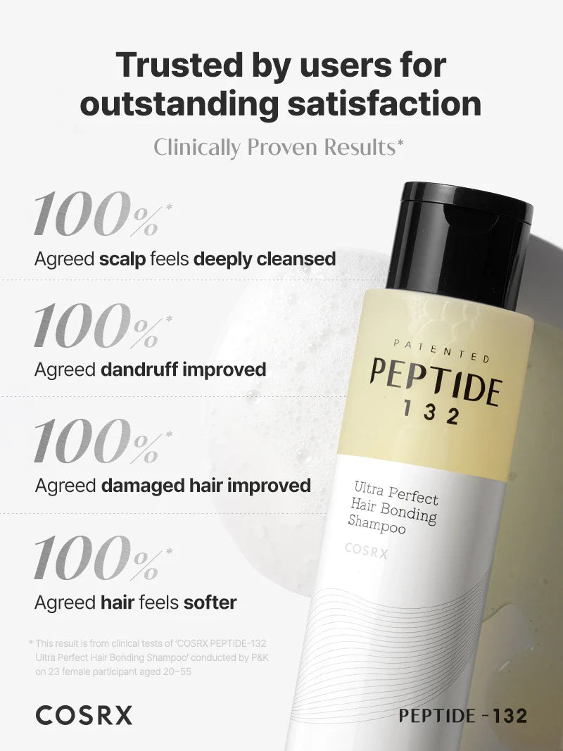 COSRX Peptide-132 Ultra Perfect Hair Bonding Shampoo
