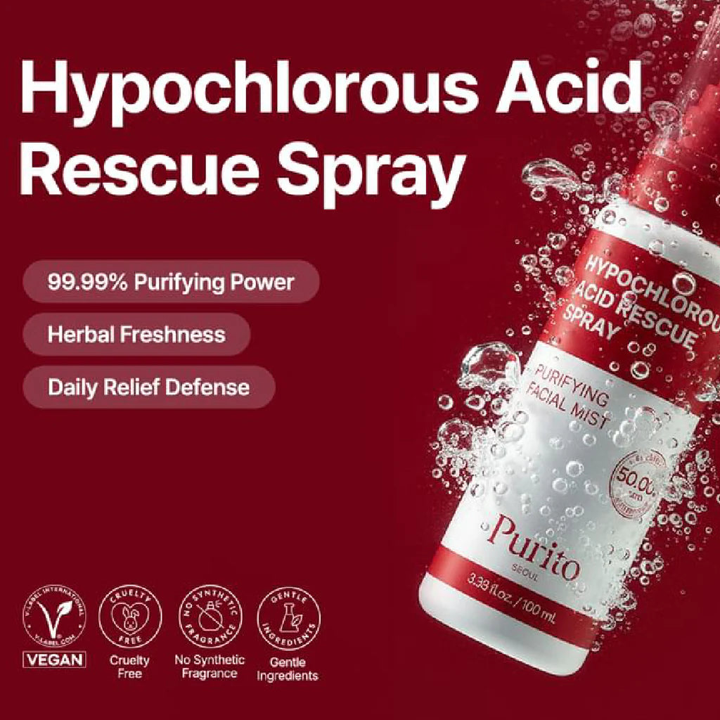 PURITO SEOUL Hypochlorous Rescue Spray