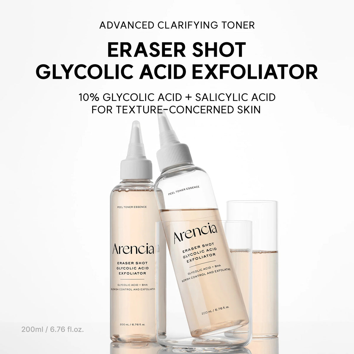 ARENCIA Eraser Shot Glycolic Acid Exfoliator