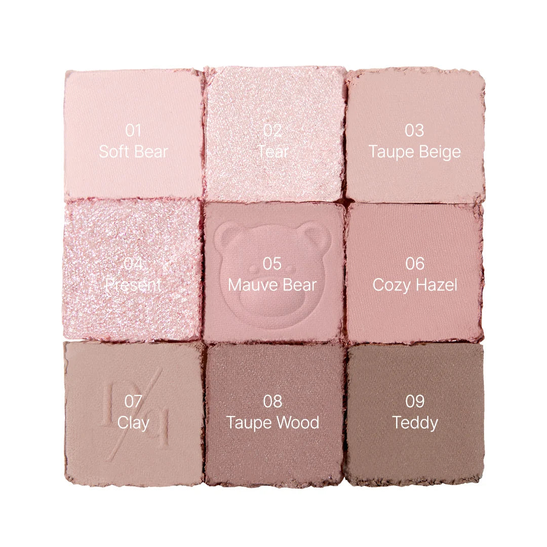 DASIQUE Shadow Palette My Bear Collection (2 Types)