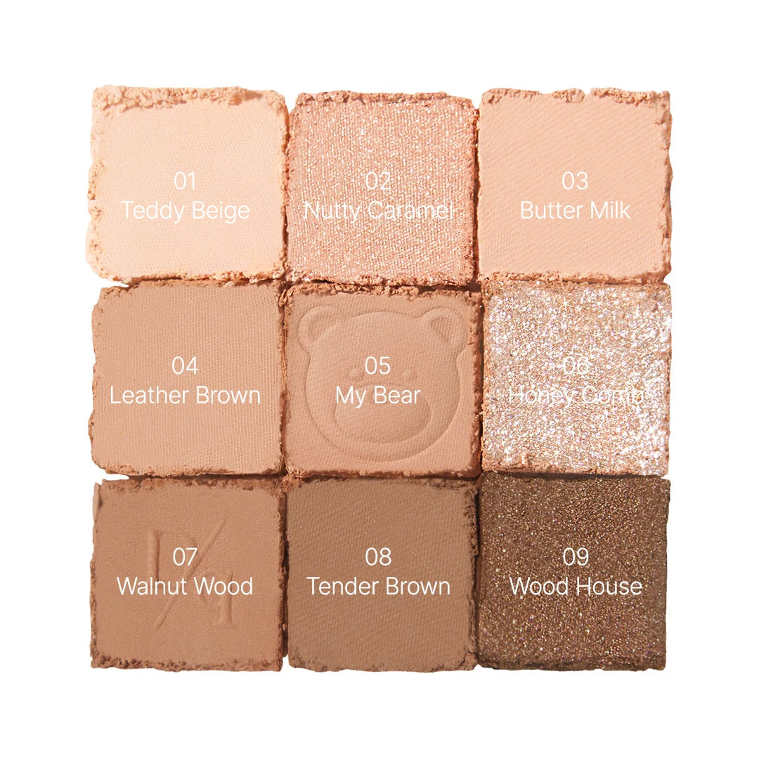 DASIQUE Shadow Palette My Bear Collection (2 Types)