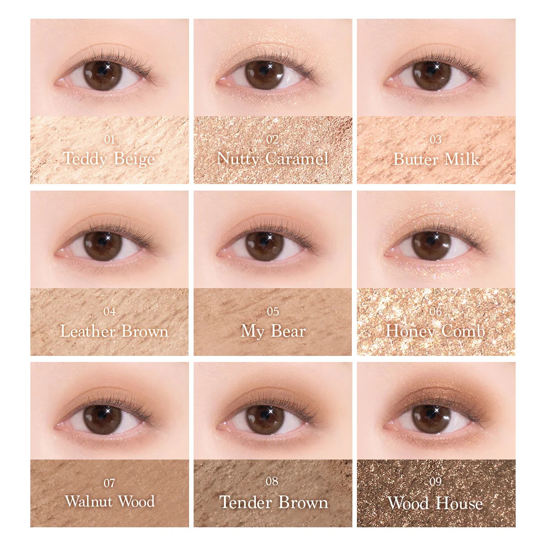 DASIQUE Shadow Palette My Bear Collection (2 Types)