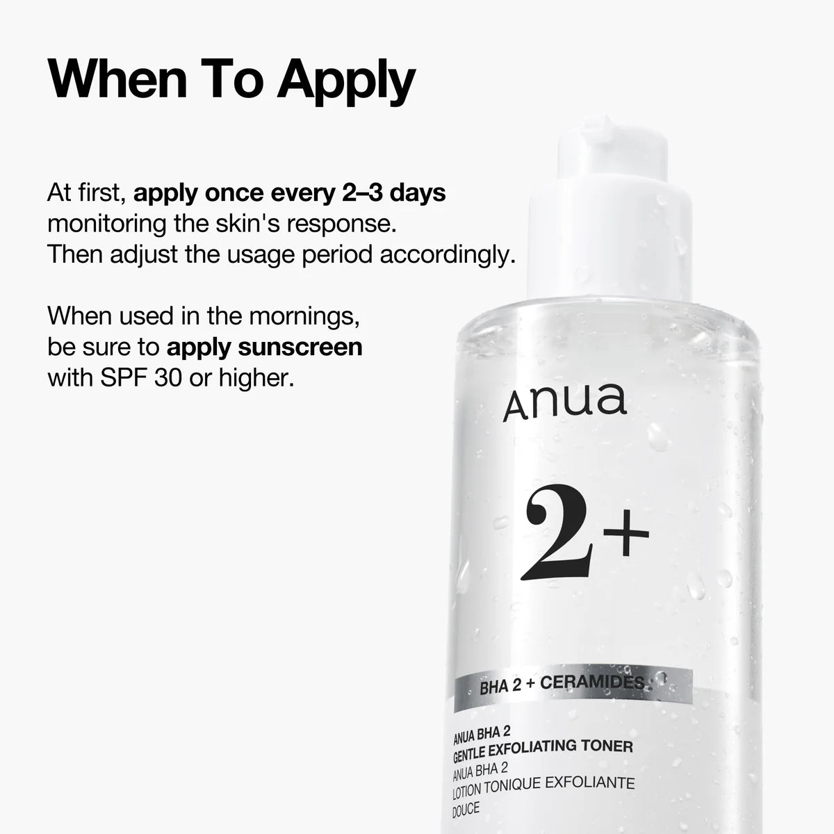 ANUA BHA 2% Gentle Exfoliating Toner