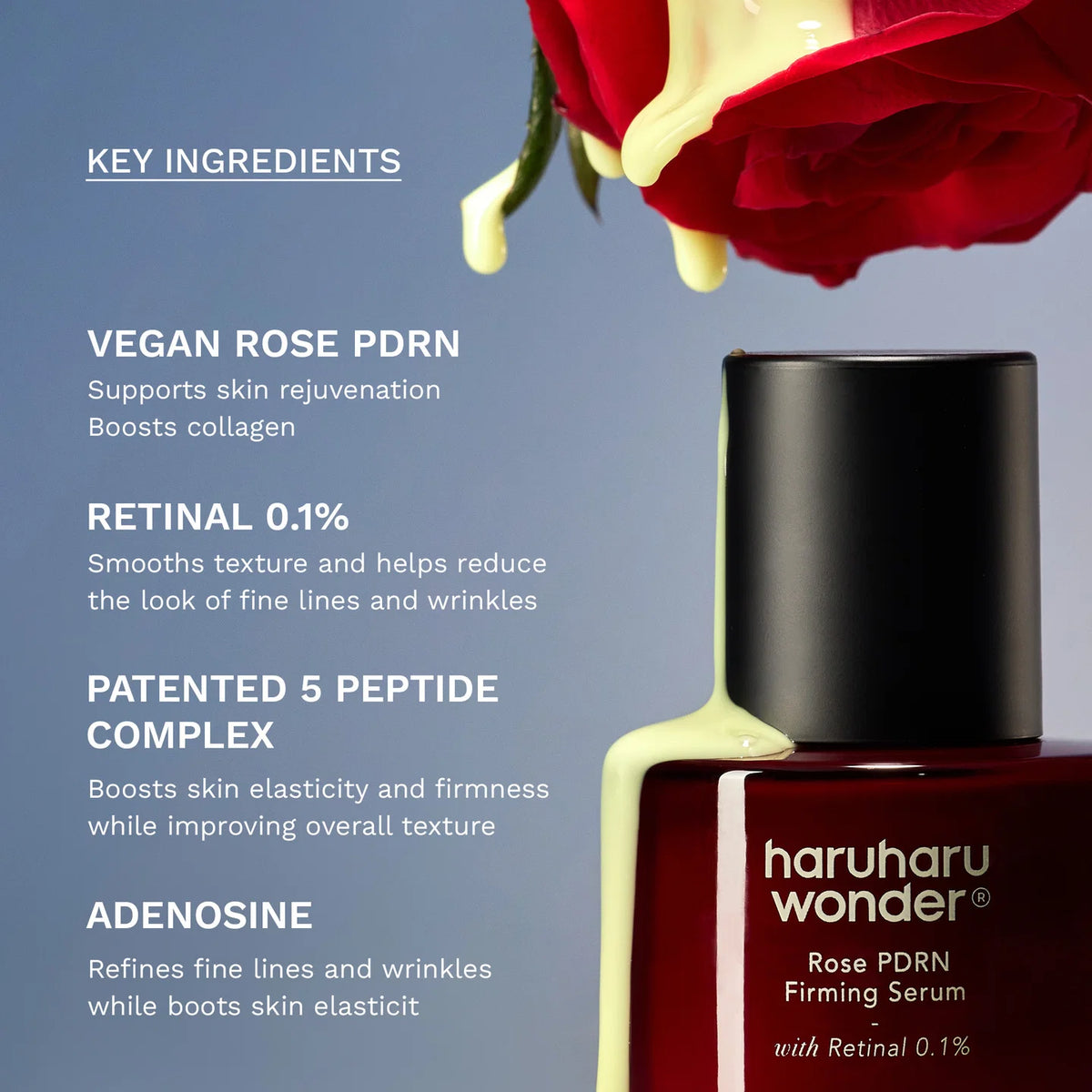 HARUHARU WONDER Rose PDRN Firming Serum