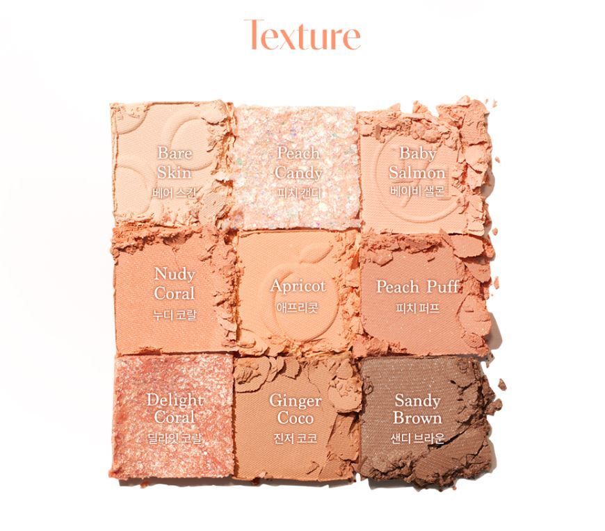 DASIQUE Shadow Palette Peach Squeeze Edition