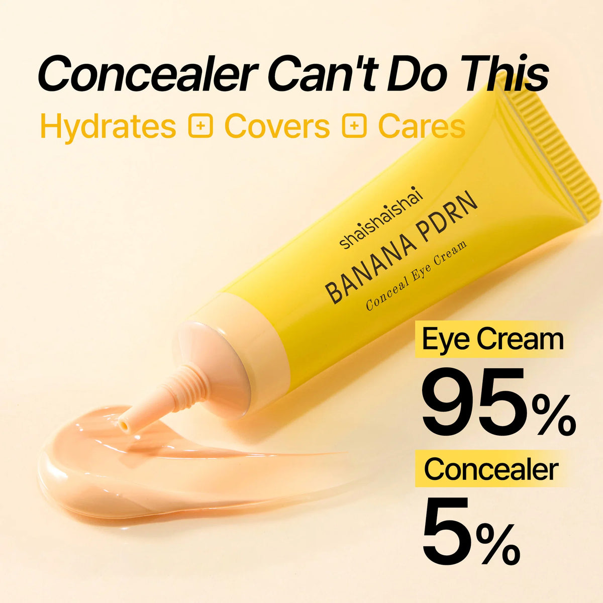 SHAISHAISHAI Banana PDRN Conceal Eye Cream (2 Types)
