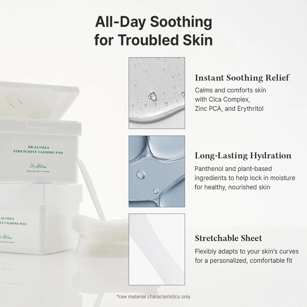 DR.ALTHEA Stretchfit Calming Pad