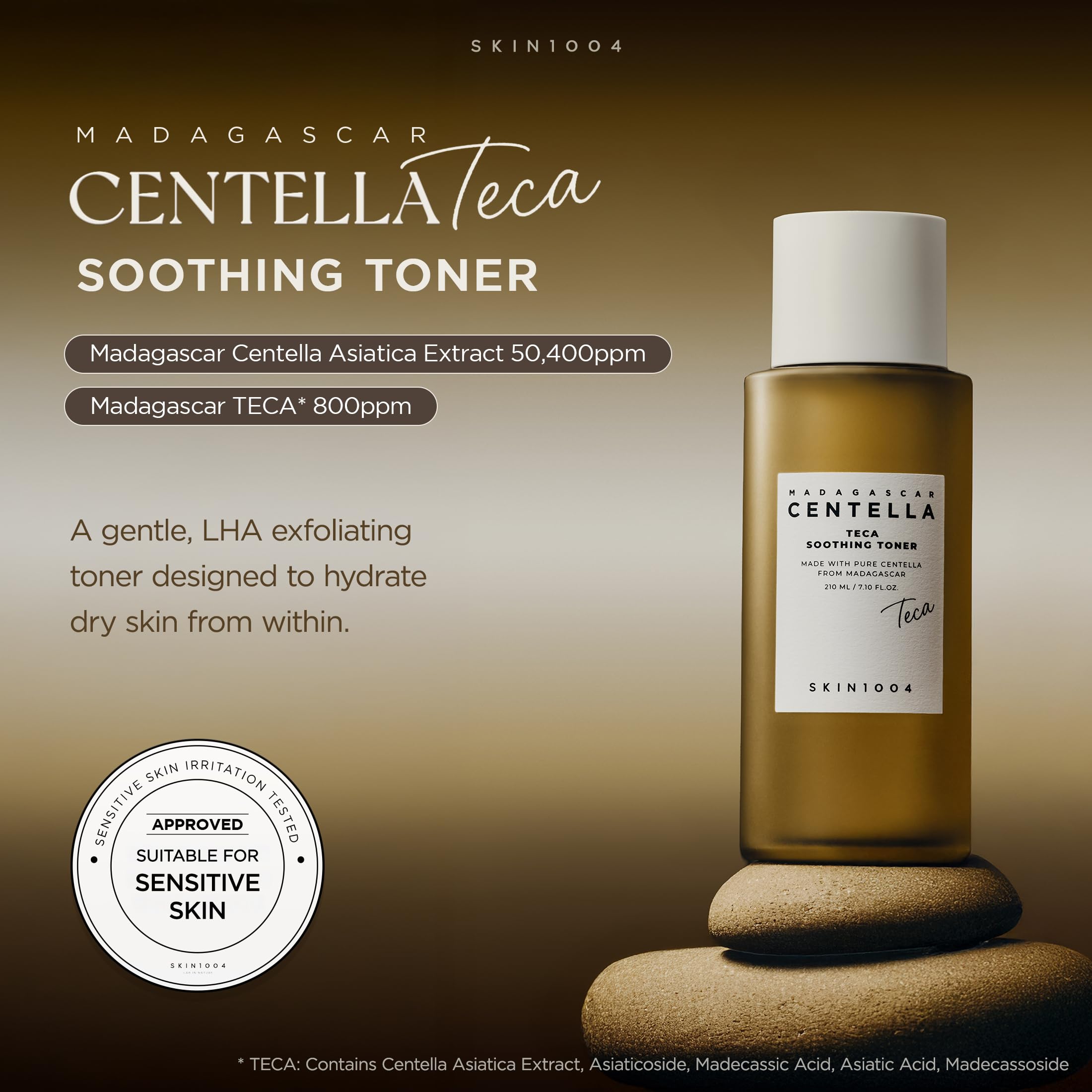 SKIN1004 Madagascar Centella Teca Soothing Toner